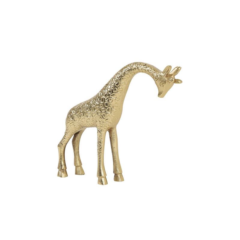 Foto van Light&living ornament 28,5x6,5x25 cm giraffe goud