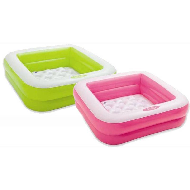 Foto van Intex playbox roze babybad 85x85cm roze intex zwembaden