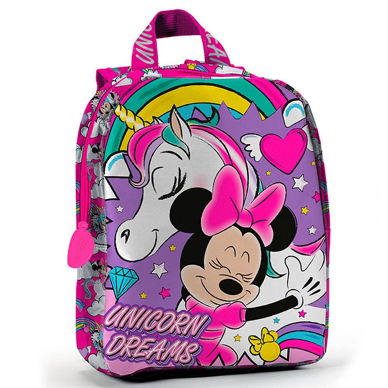 Foto van Disney minnie mouse peuterrugzak unicorn dreams - 27 x 22 x 7 cm - polyester