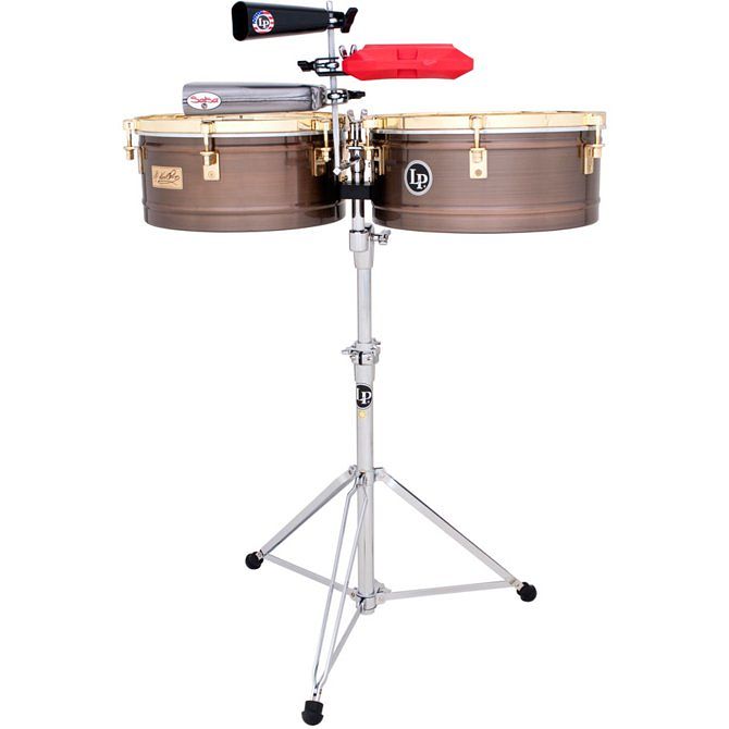 Foto van Latin percussion lp257-kp timbales karl perazzo