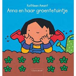 Foto van Anna en haar groentetuintje - anna