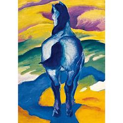 Foto van Franz marc - blaues pferd ii kunstdruk 21x29.7cm