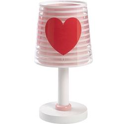 Foto van Starbright nachtlampje hartje junior 30 x 15 cm wit/roze/rood