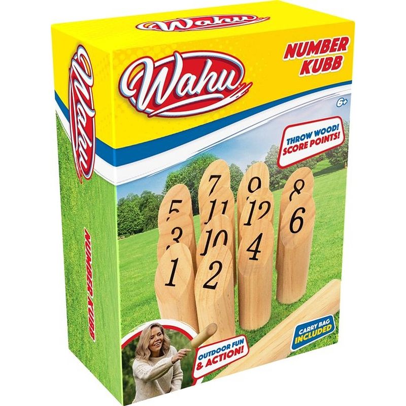 Foto van Goliath wahu - numbers kubb - werpspel