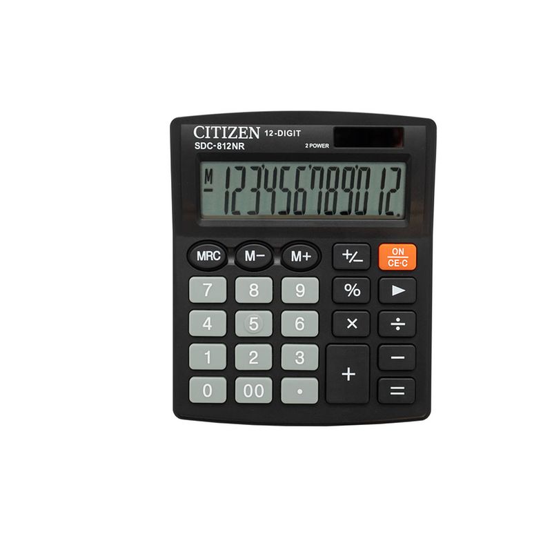 Foto van Calculator desktop citizen business line zwart