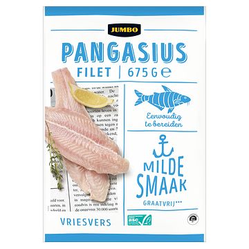 Foto van Jumbo pangasiusfilet vriesvers 675g