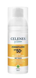 Foto van Celenes by sweden herbal sun dry touch fluïde spf50+ zonnecrème