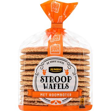 Foto van Jumbo stroopwafels met roomboter 468g