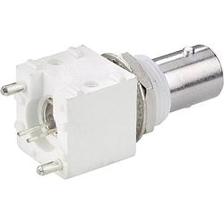 Foto van Tru components 730413 bnc-connector bus, inbouw verticaal 50 ω 1 stuk(s)