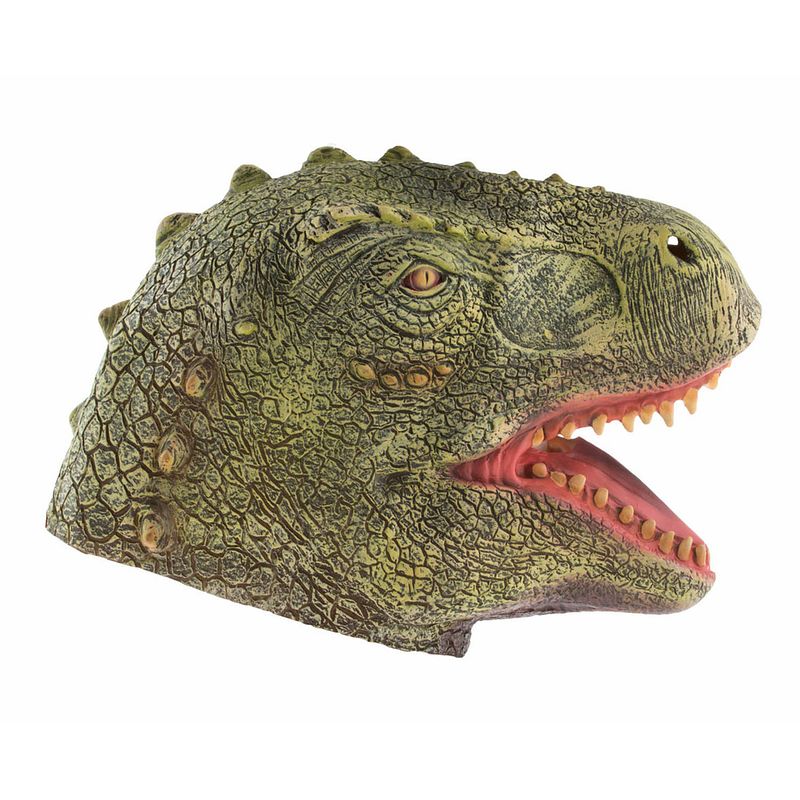 Foto van Dierenmasker/verkleed masker - dinosaurus - latex - volwassenen - verkleedmaskers