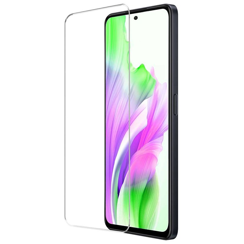 Foto van Basey oppo a98 screen protector beschermglas tempered glass - transparant