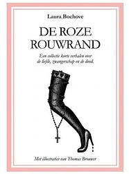 Foto van De roze rouwrand - laura bochove - ebook