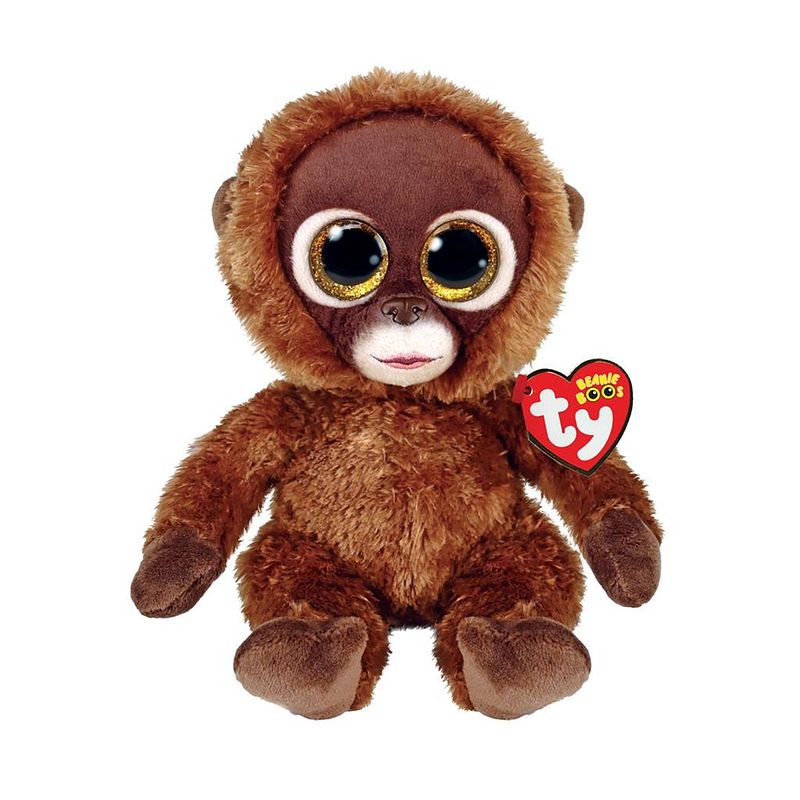 Foto van Ty beanie boo'ss chessie monkey 15cm