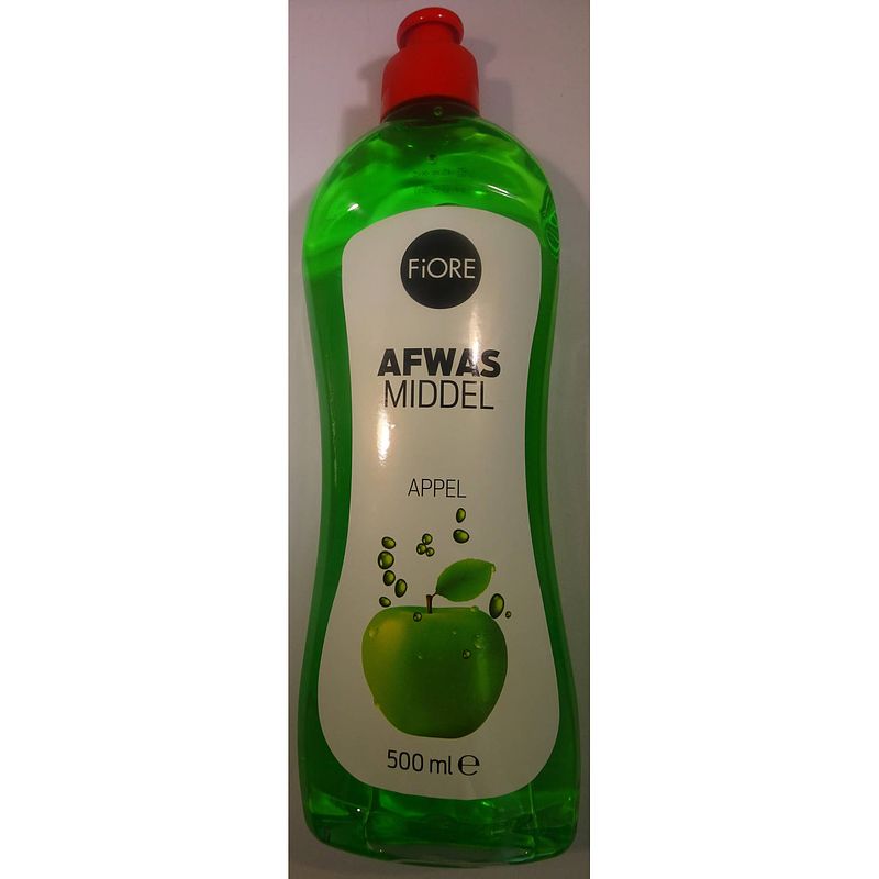 Foto van Fiore afwasmiddel appel 500 ml