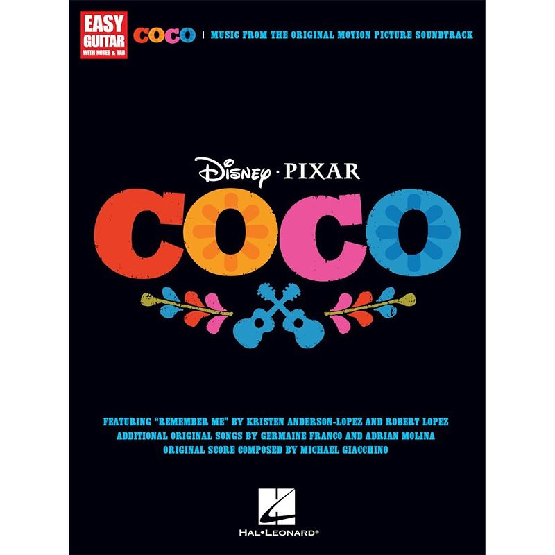 Foto van Hal leonard disney pixar'ss coco songboek voor gitaar