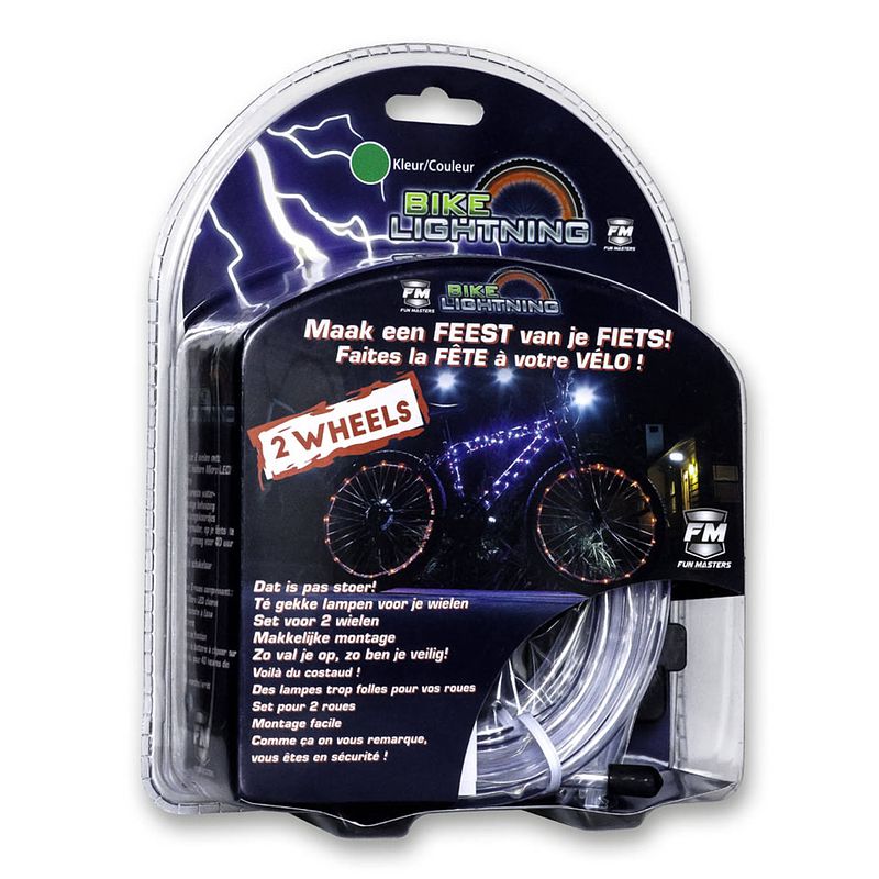 Foto van Wheely bright led 2 wiel - groen