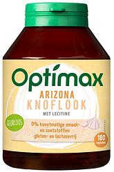 Foto van Optimax arizona knoflook met lecithine capsules