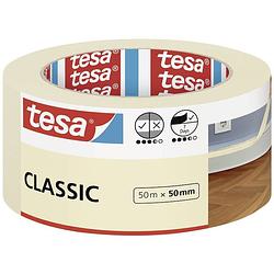 Foto van Tesa classic 52807-00000-03 afplakband wit (l x b) 50 m x 50 mm 1 stuk(s)