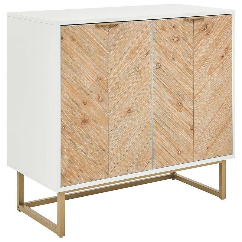 Foto van Beliani alaska - sideboard-wit-mdf