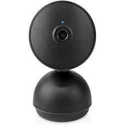 Foto van Nedis smartlife camera voor binnen | wi-fi | full hd 1080p | kiep en kantel | cloud opslag (optioneel) / m ip-camera zwart