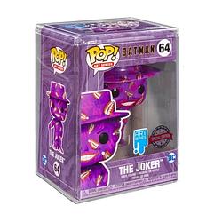 Foto van Pop artist: dc: batman - the joker w/case (special edition) - funko pop #64