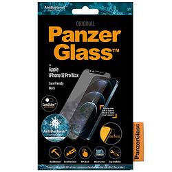 Foto van Panzerglass camslider™ screenprotector voor iphone 12 pro max - zwart