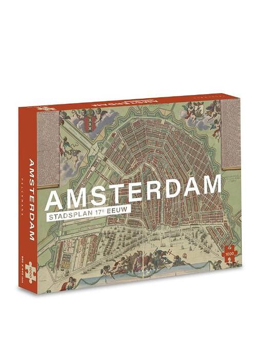 Foto van Stad amsterdam - puzzel 1000 stukjes - overig (5407226503608)