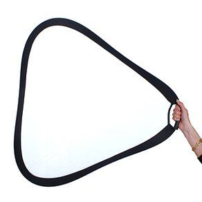 Foto van Studioking grip reflector zilver/wit crgsw60 60 cm