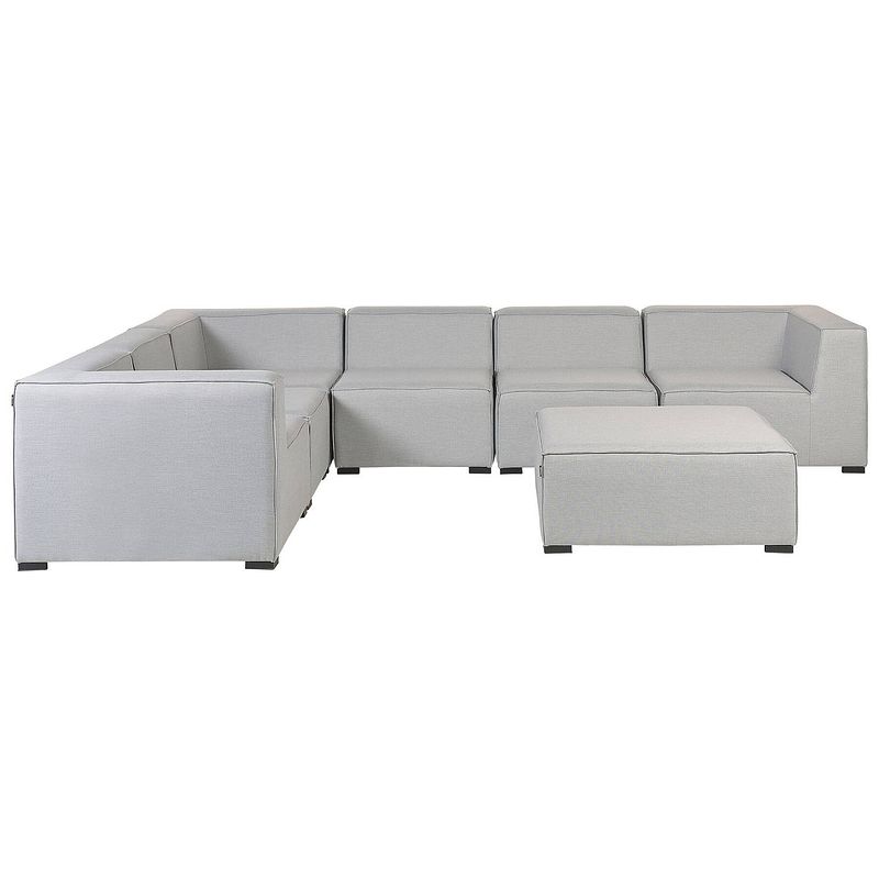 Foto van Beliani arezzo - loungeset-grijs-polyester