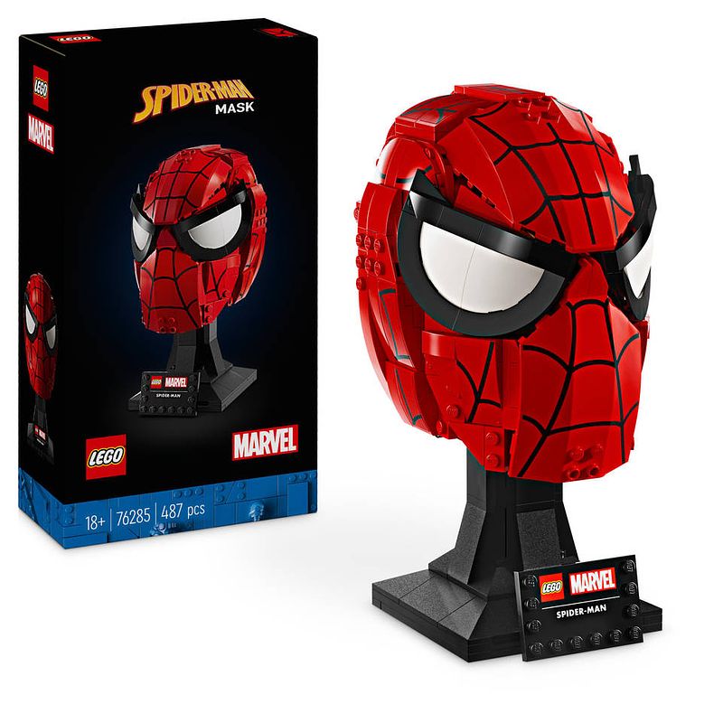 Foto van Lego marvel spider-mans masker 76285