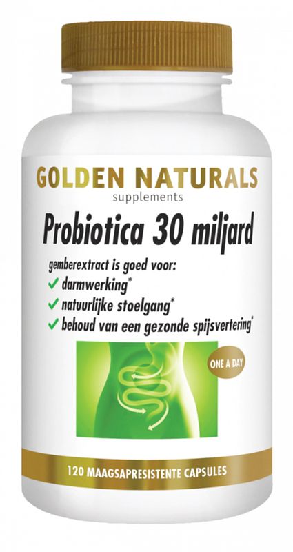 Foto van Golden naturals probiotica 30 miljard capsules