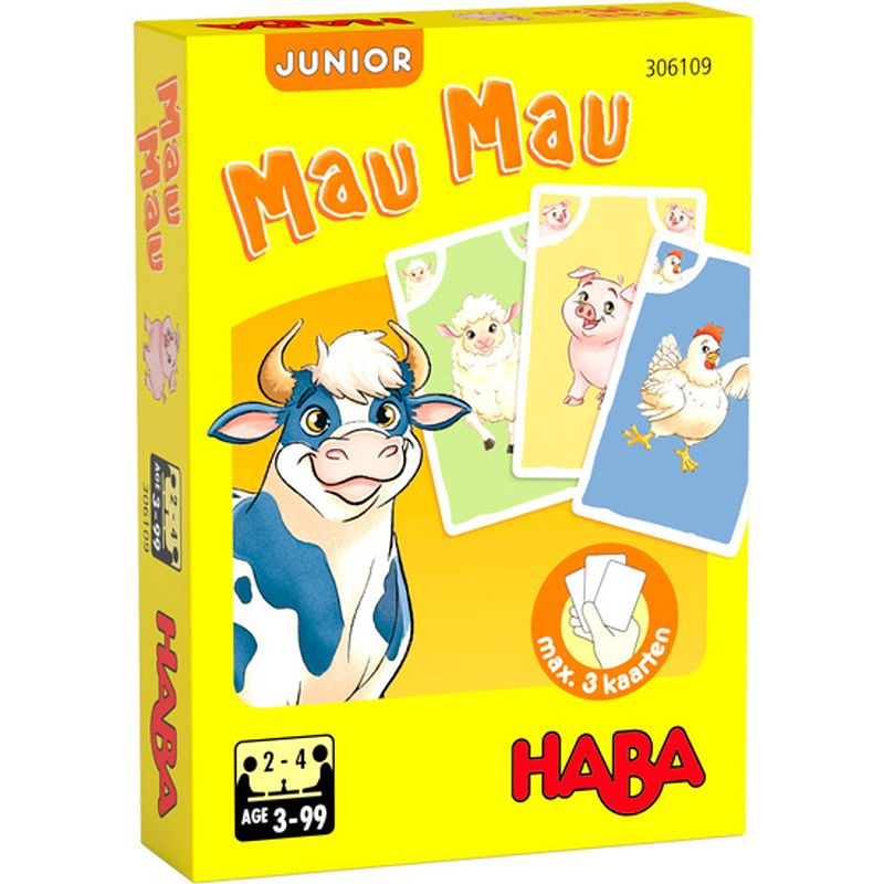 Foto van Haba kaartspel mau mau junior (nl)