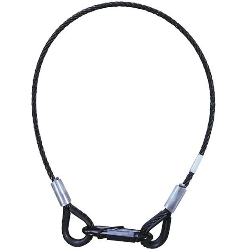 Foto van Showgear safety 3 mm, 100 cm, black, bgv-c1