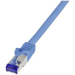 Foto van Logilink c6a116s rj45 cat 6a s/ftp 20 m blauw 1 stuk(s)