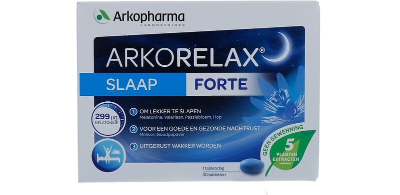 Foto van Arkopharma arkorelax slaap forte tabletten