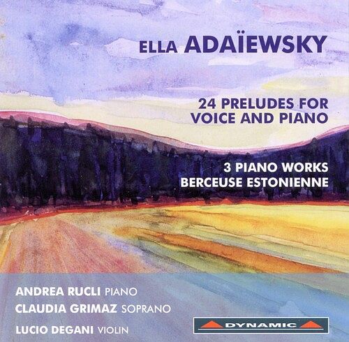 Foto van Adaiewsky: 24 préludes/3 piano works/berceuses - cd (8007144606336)