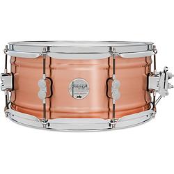 Foto van Pdp drums pdsn6514nbcc concept series brushed copper 14 x 6.5 inch snaredrum