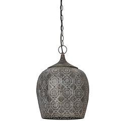 Foto van Light & living - hanglamp kadiri - 31.5x31.5x45.5 - bruin