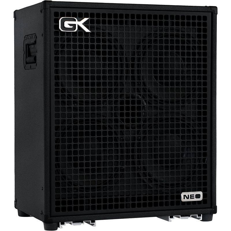 Foto van Gallien-krueger neo 410-iv 1000 watt 4x10 basgitaar speakerkast (8 ohm)