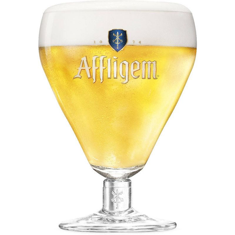 Foto van Affligem bierglas op voet 30cl - bier glas 0,3 l - 300 ml