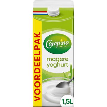 Foto van Campina yoghurt mager 1, 5l bij jumbo