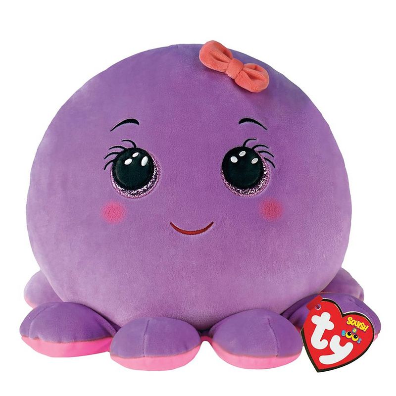 Foto van Ty squish a boo octavia purple octopus 31cm