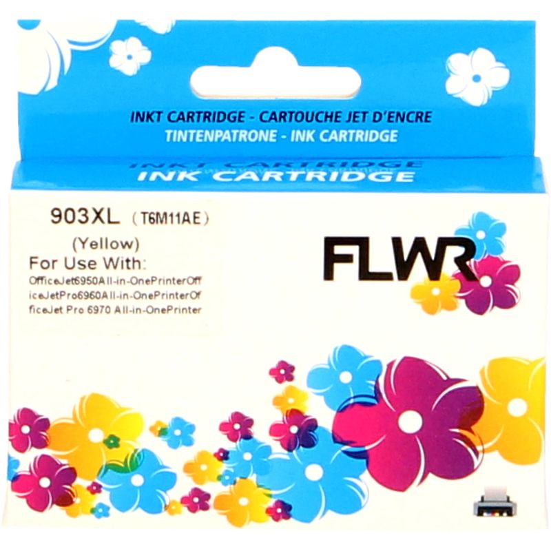 Foto van Flwr hp 903xl geel cartridge