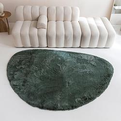 Foto van Vloerkleed comfy stone mos groen - grandstone - 160x230 cm - dekbed-discounter.nl