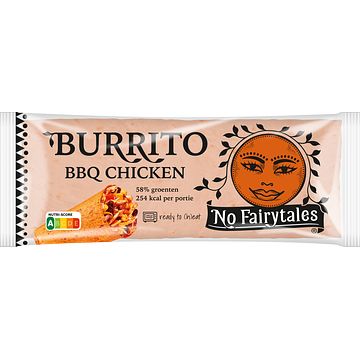 Foto van No fairytales burrito bbq chicken bij jumbo