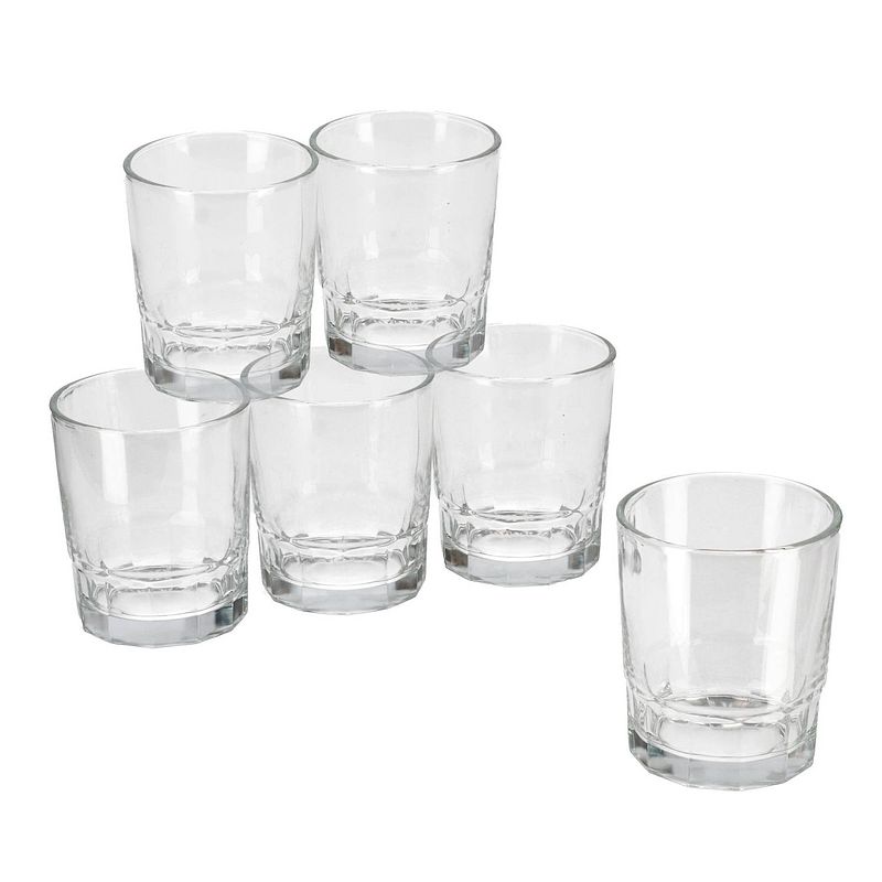 Foto van 12x stuks waterglazen/drinkglazen 256 ml - drinkglazen