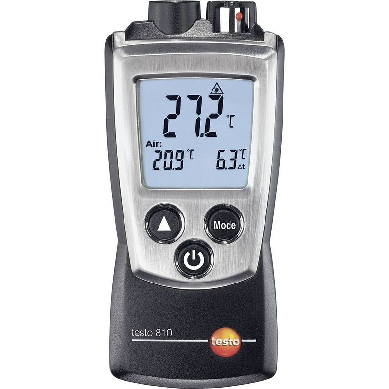 Foto van Testo 810 infrarood-thermometer optiek 6:1 -30 - +300 °c contactmeting