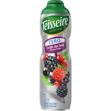 Foto van Teisseire zero suiker bosvruchten siroop 60cl bij jumbo