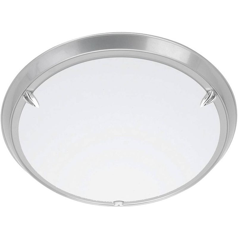 Foto van Brilliant 90288/11 livorno plafondlamp led e27 60 w titaan, wit