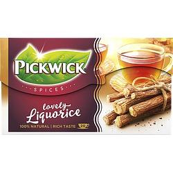 Foto van Pickwick spices zoethout zwarte thee 20 stuks bij jumbo